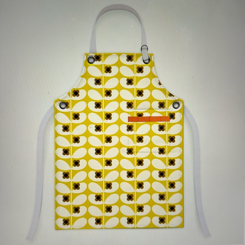 Orla Kiely Apron in Wild Rose Stem Dandelion